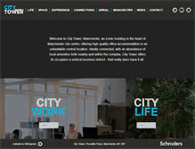 Tablet Screenshot of citytowermanchester.com